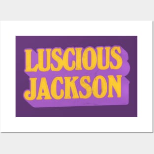 Luscious Jackson // 90s Style Fan Design Posters and Art